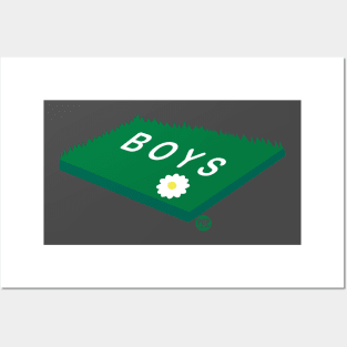 BOYS DOOR MAT Posters and Art